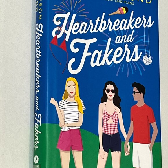 Heartbreakers and Fakers Book Cameron Lund YA Teen Romance Comedy New - Picture 4 of 6